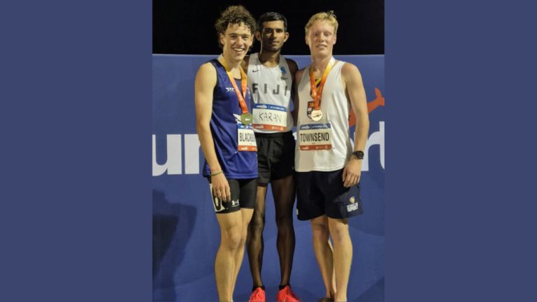 Yeshnil Karan breaks 54-year Fijian record with stunning 10,000m run in Gold Coast