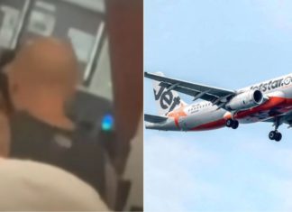 Jetstar flight to Melbourne forced to turn back after woman tries to open plane door mid-air