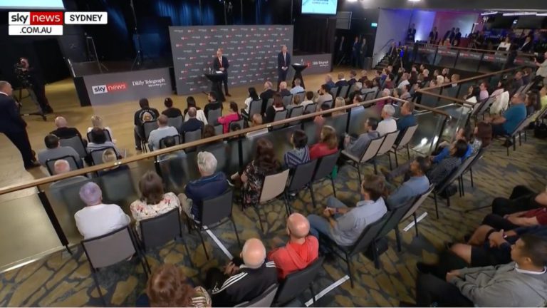 Polite, rehearsed, and predictable: Albanese-Dutton’s first debate fails to shake up election campaign