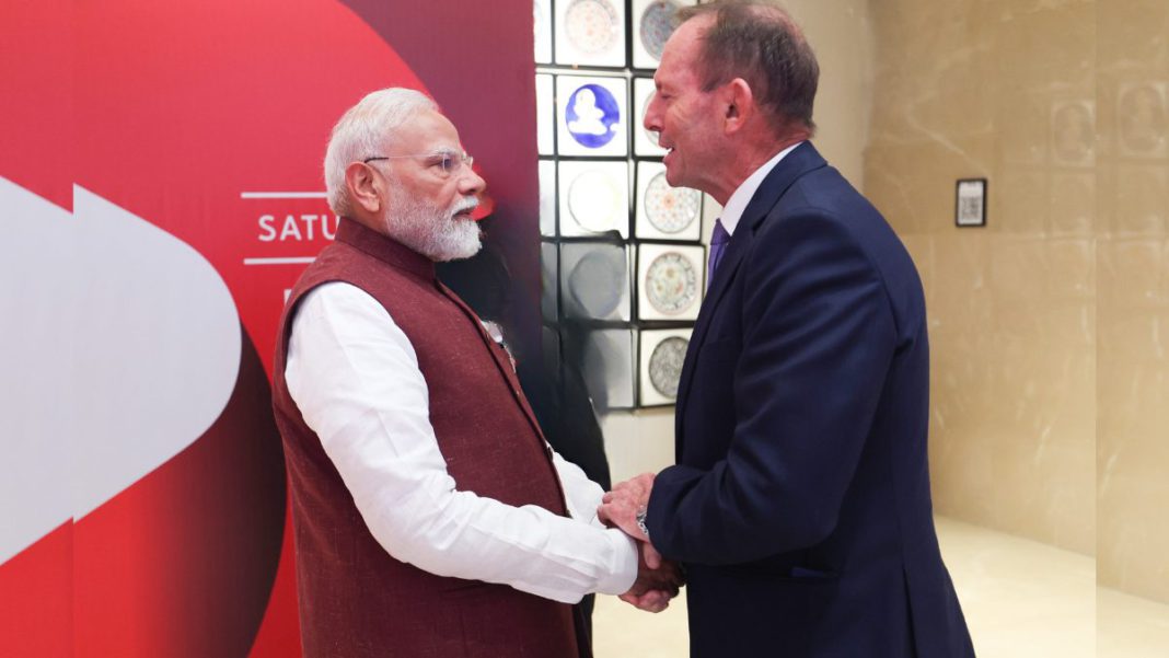 Indian PM Narendra Modi and Former PM Tony Abbott: The Australia Today