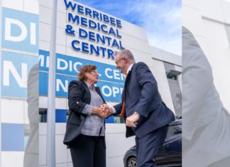 PM Anthony ALbanese in Werribee, Victoria; Image Source- Labor Handout