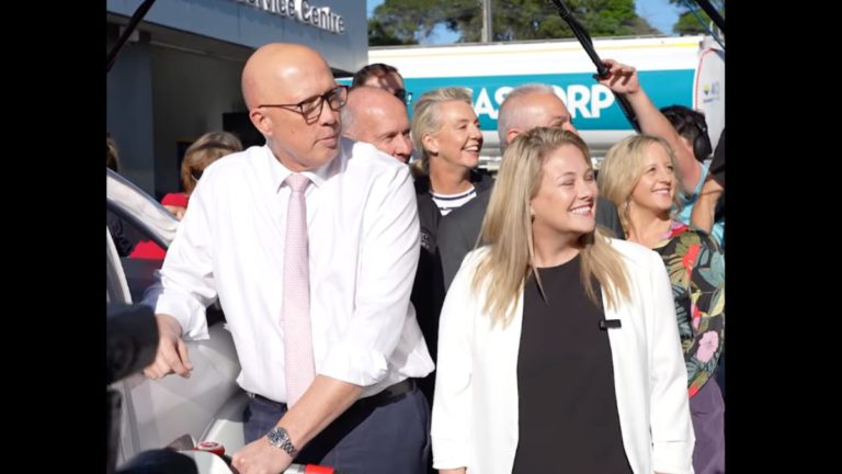 Dutton’s one-word pitch: unaffordable housing, dashed aspirations, and pressure at the bowser