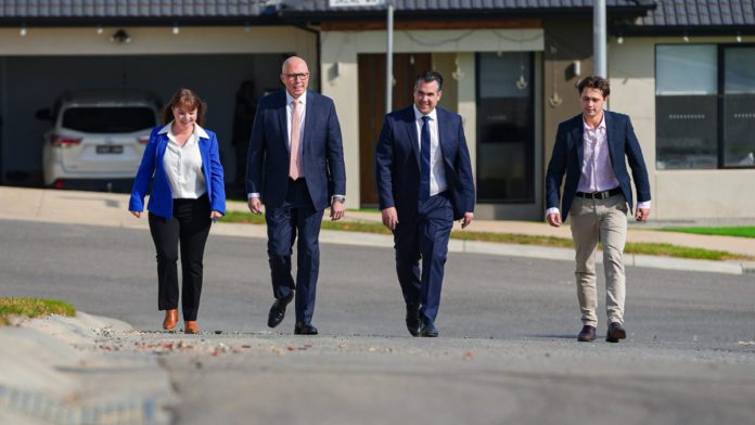 Peter Dutton campaign; Image Source- Liberal Party Handout