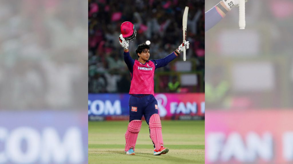 "Class": Vaibhav Suryavanshi stuns world cricket with fastest-ever century by an Indian at just 14 5 aipur, Apr 28 (ANI): Rajasthan Royals' Vaibhav Suryavanshi is embraced by Gujarat Titans' Sai Kishore as he walks back to the pavilion after scoring a record-breaking century during their IPL 2025 match, at Sawai Mansingh Stadium, in Jaipur on Monday. (ANI Photo)