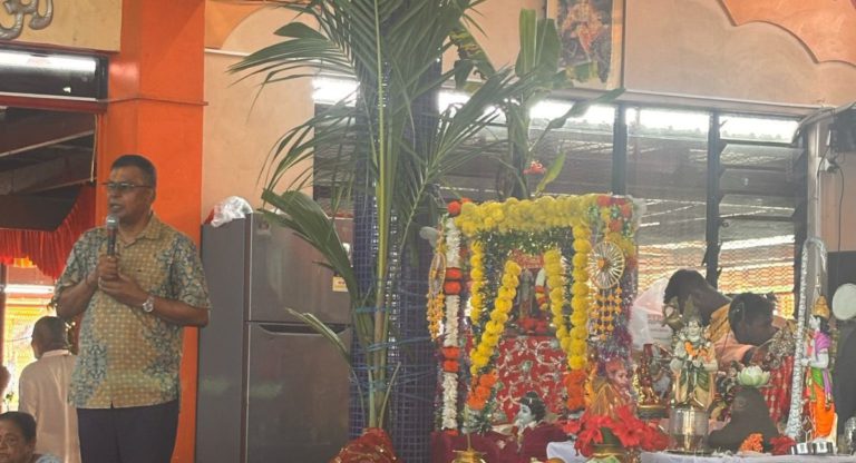 Lord Ram’s legacy a guide for national unity and public good, says Fiji’s Deputy PM Biman Prasad