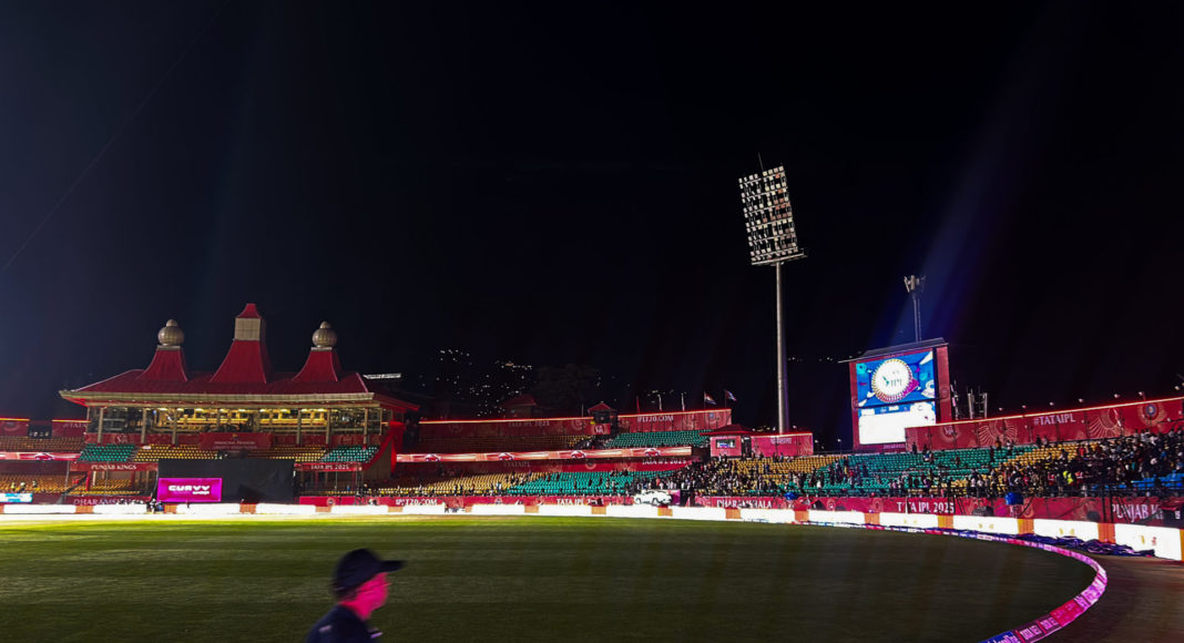 Complete blackout at HPCA Stadium