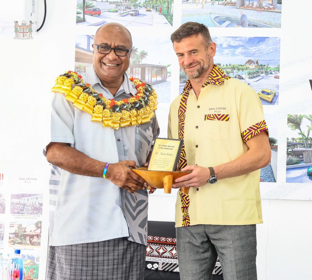 Fiji steps into the global specialty coffee scene with ONA Coffee launch 1 Image Source: Fiji Government