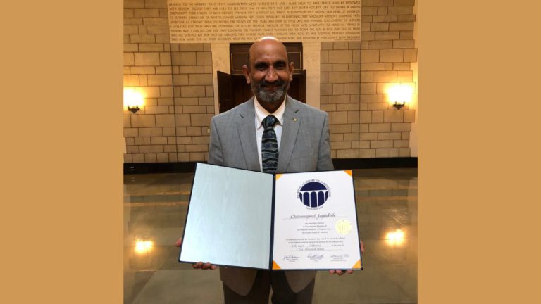 Indian-Australian Prof. Chennupati Jagadish joins the ranks of Newton and Einstein