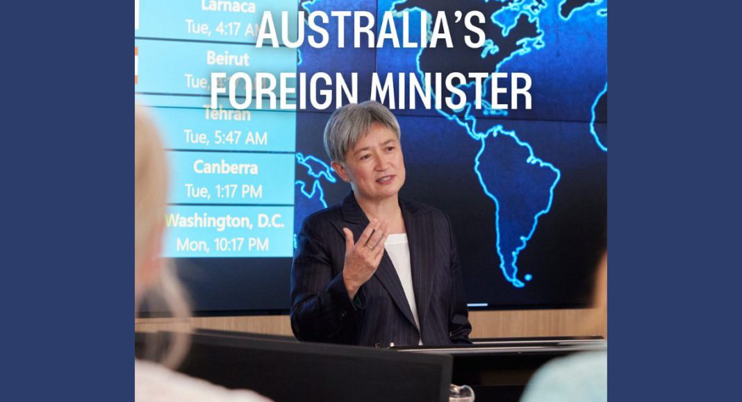 File image: Foreign Minister Senator Penny Wong (Source: X)
