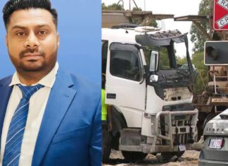 Truck driver Jaspreet Singh dies in railway crossing collision with train