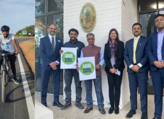 Indian teen’s 20,000km solo ride hits Australia in epic mission to Save Soil