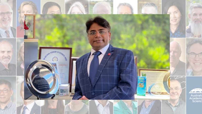 Prof. Rajeev Varshney joins Australia’s top science minds in Academy honour