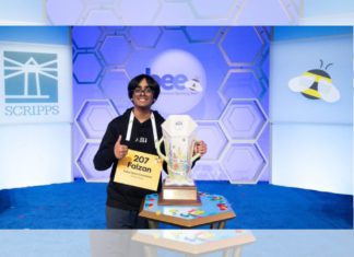Historic win for Indian-origin teen at 100th Scripps Spelling Bee
