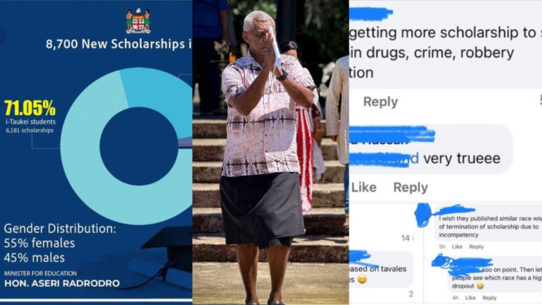 Fiji minister’s anti-racism call over scholarships sparks public debate