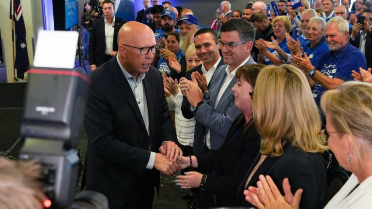 Dutton takes swipe at ex-Liberal leader who couldn’t manage ‘graceful silence’