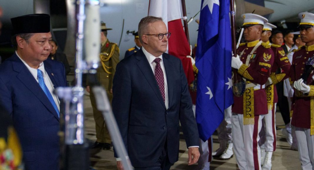PM Anthony Albanese in Indonesia: Image Source: PM&C