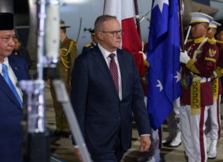 PM Anthony Albanese in Indonesia: Image Source: PM&C