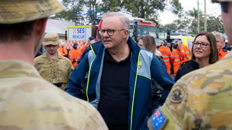 Flood-hit NSW communities to get boots-on-the-ground support as Albanese activates recovery measures