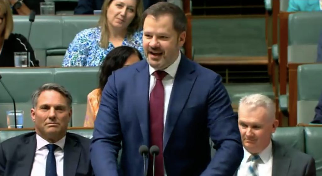 Ed Husic: Image Source: The Australia Today