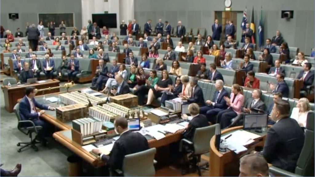 Australian Parliament: Image Source: The Australia Today