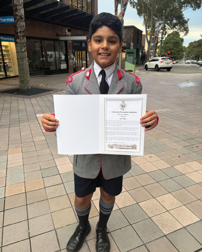 Young Indian-Australian change-maker Aaryaveer Tangri recognised in NSW Parliament for sports charity 6 504805092 1202780988421422 1537802998140650583 n 6