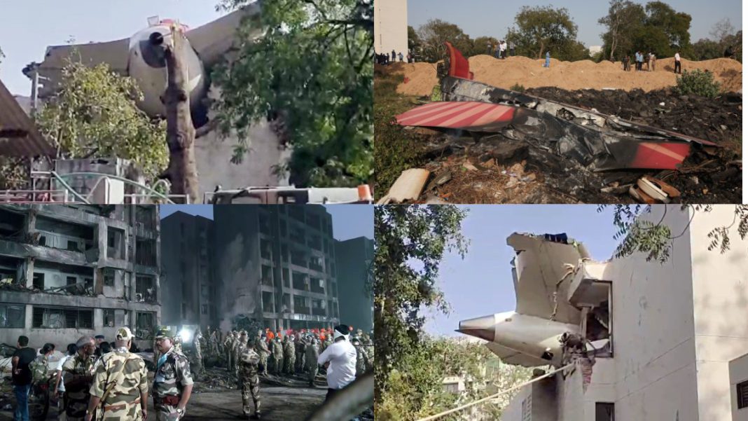 Air India Crash; Image Source- ANI