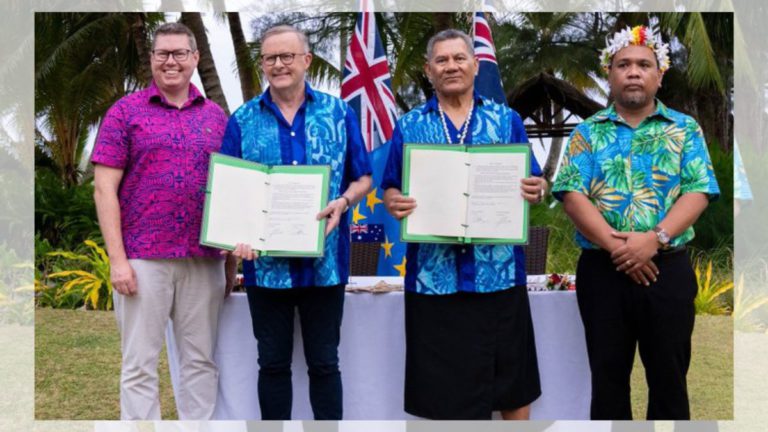 Nearly a third of Tuvalu applies to move to Australia under landmark climate migration deal