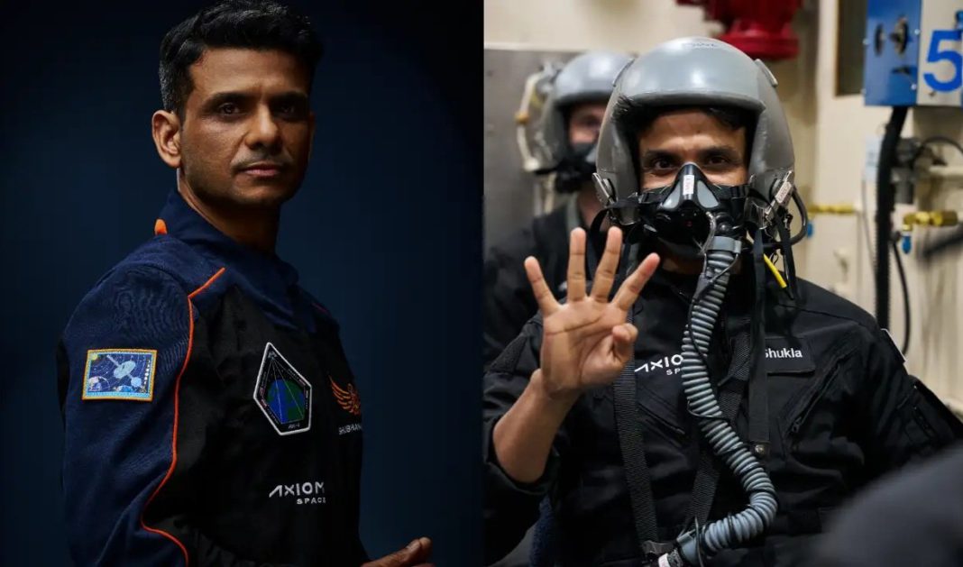 Group Captain Shubhanshu Shukla; Image Source: Axiom Mission 4 (Ax-4)