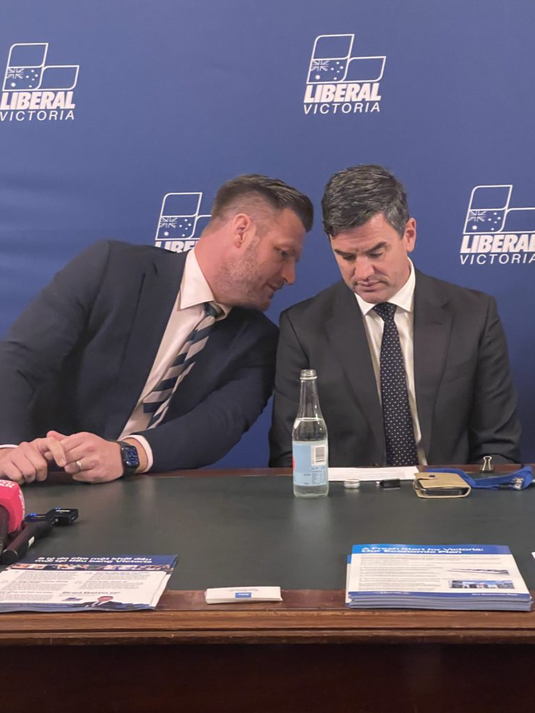 Liberal Party Press Conference- Image Source- The Australia Today