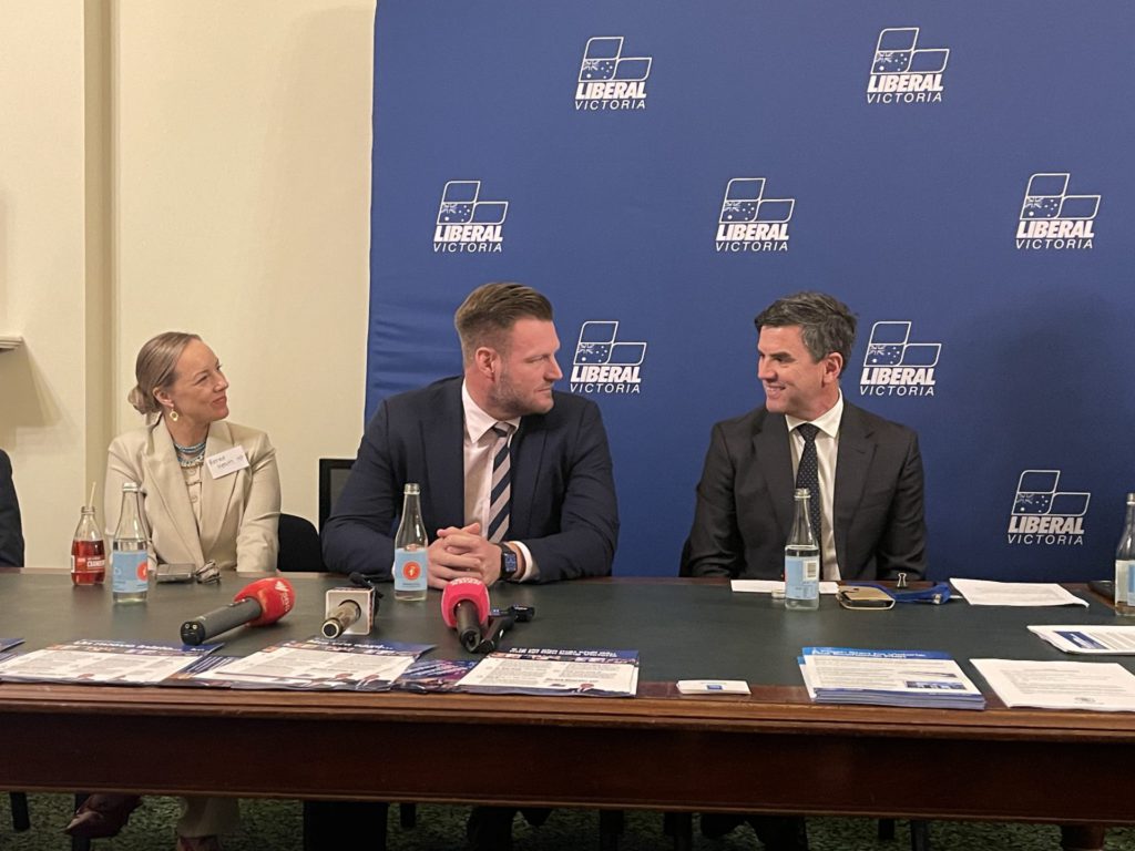 Liberal Party Press Conference- Image Source- The Australia Today