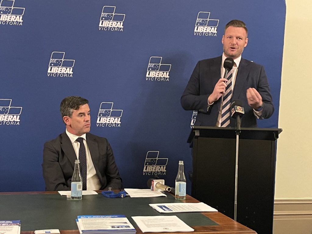 Liberal Party Press Conference- Image Source- The Australia Today