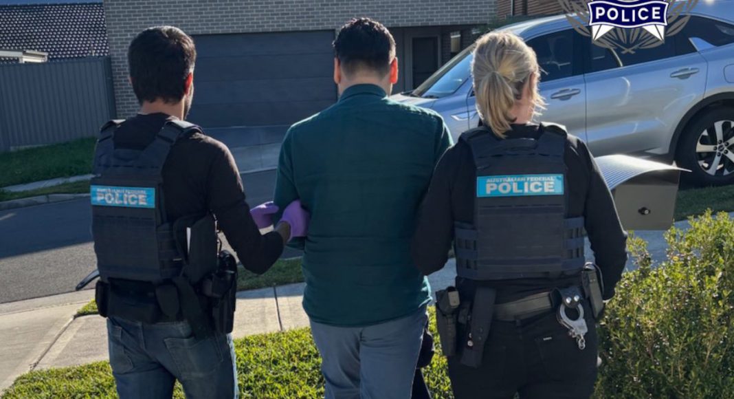 Man arrested: Image Source- AFP