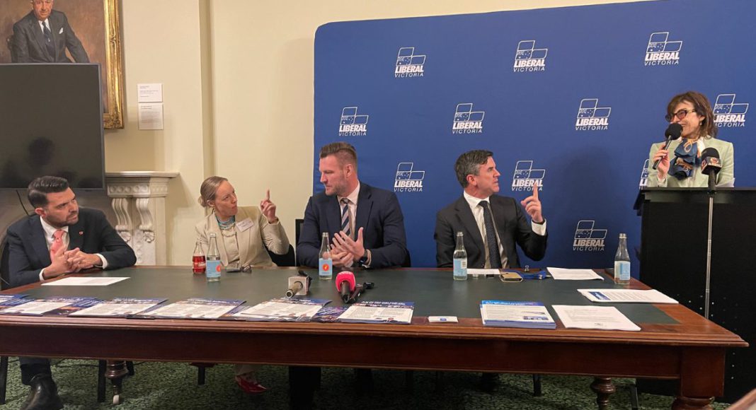 Liberal Party Press Conference- Image Source- The Australia Today