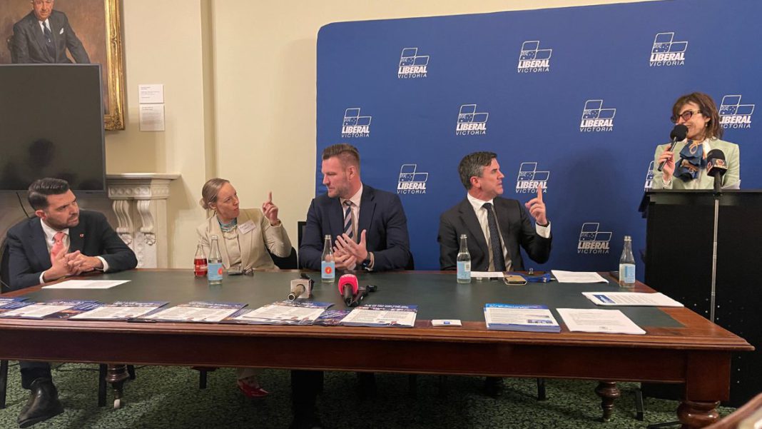 Liberal Party Press Conference- Image Source- The Australia Today