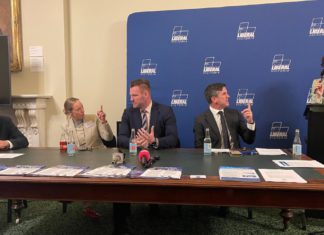 Liberal Party Press Conference- Image Source- The Australia Today