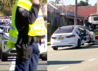 Newcastle crash; Image Source- 9 News