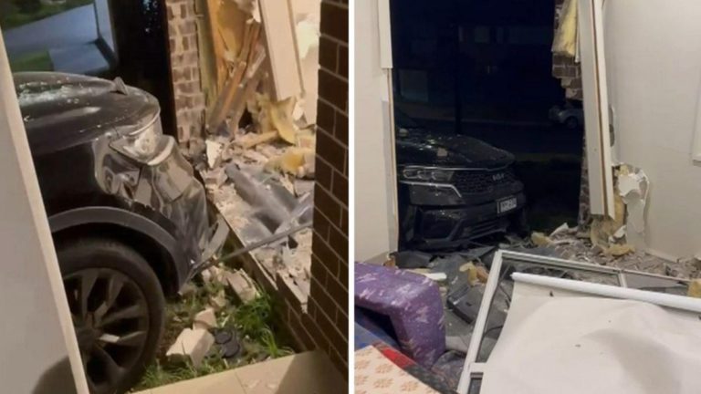 Car smashes into Sydney home, narrowly missing Indian-origin seven-year-old boy