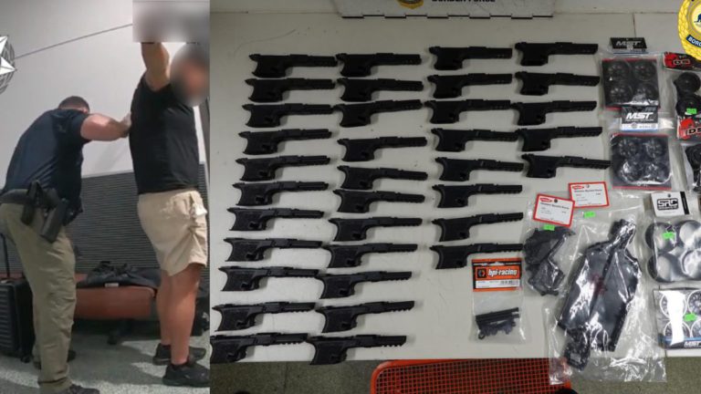 Queensland man busted in $180K illegal gun parts smuggling plot from US to Australia