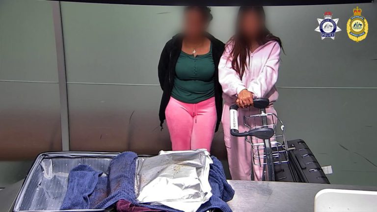 Brisbane cocaine plot foiled as women caught with 30kg wrapped in vinegar-soaked towels