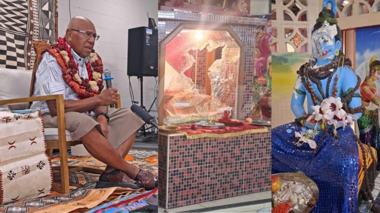 Fiji’s Prime Minister condemns temple attack, apologises to Hindu community