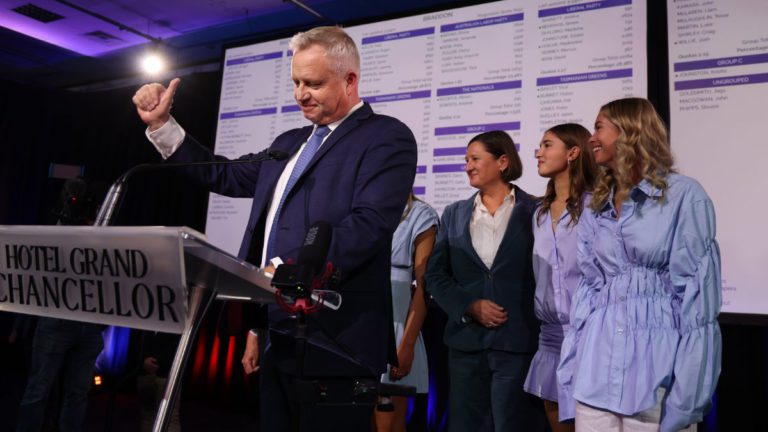 Liberals claim Tasmanian snap election victory as Labor hits historic low