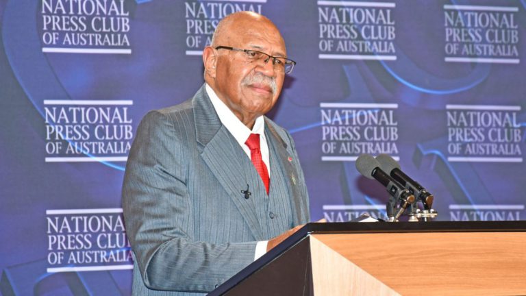 Rabuka warns against Chinese bases, offers 5,000 Fijians to fill Australian defence jobs