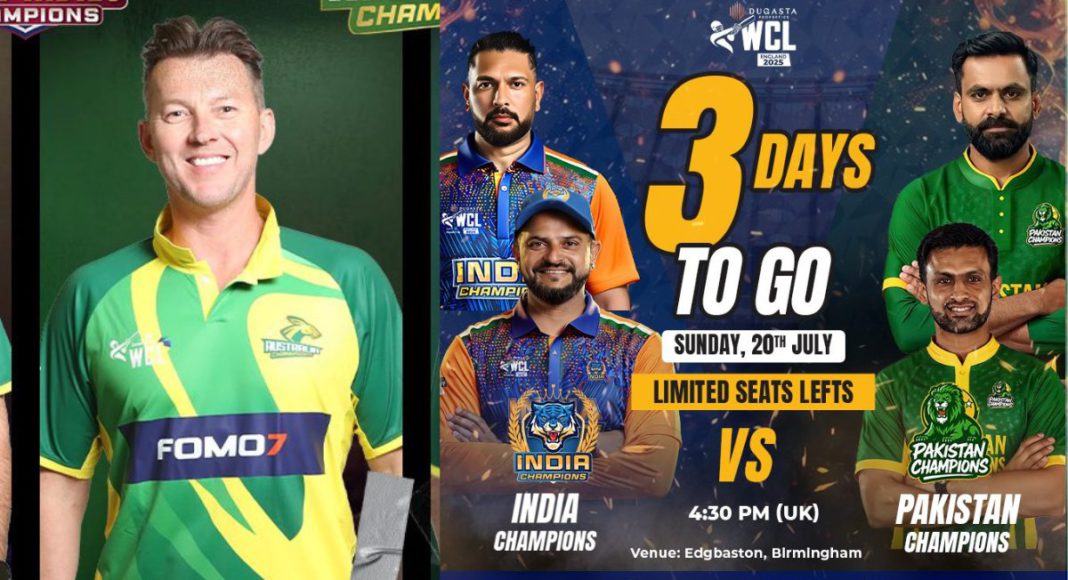 Image: India vs Pakistan veterans' clash at the World Championship of Legends (WCL) was called off (Source: x)