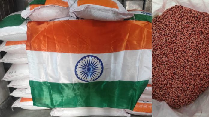 Image: India sends humanitarian assistance of 5 MT Black-eyed Cowpea Seeds to Fiji to support agricultural production (Source: X)