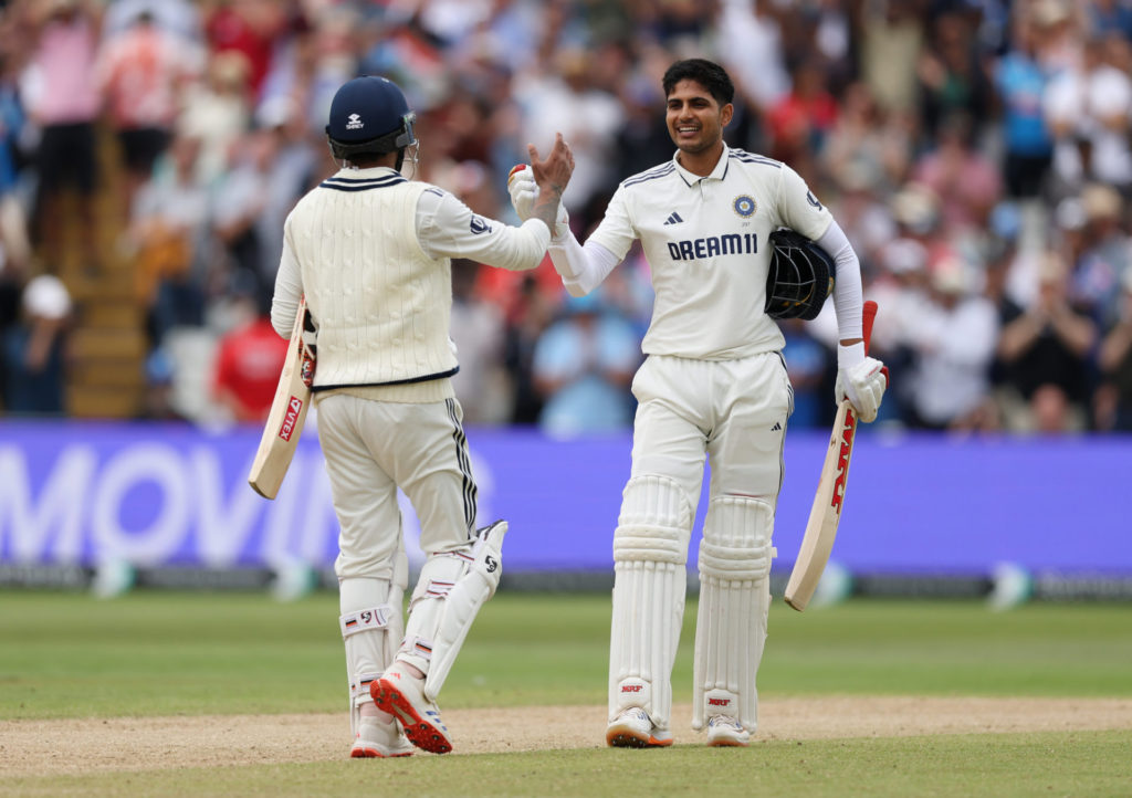 Test victory at Edgbaston: Image Source- BCCI