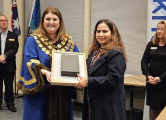 From pandemic tutor to food relief hero: Inspiring journey of ‘volunteering queen’ Ruchi Sharma Ruchi Sharma awarded at Knox Council- Image Source- Supplied