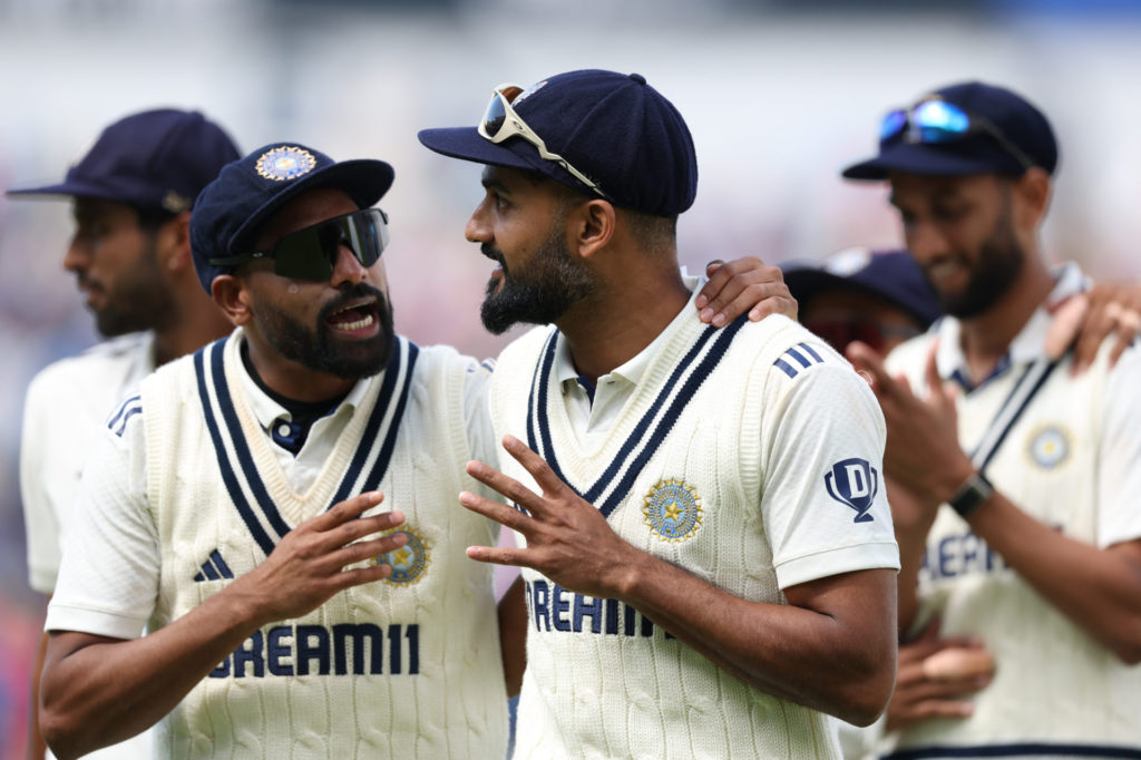 Test victory at Edgbaston: Image Source- BCCI