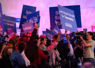 Despite Liberal win in Tasmania, survey shows record-low support for Coalition in nearly four decades Image Source: X/ Liberal Tasmania