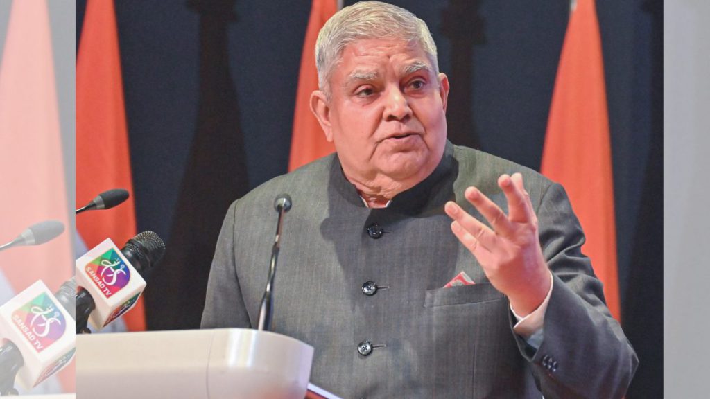 India's Vice President Dhankhar quits mid monsoon session, cites health—what’s the real story? 3 Image Source: ANI