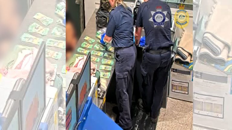 Million-dollar crime trail uncovered after woman caught at Perth airport with $190k cash stash
